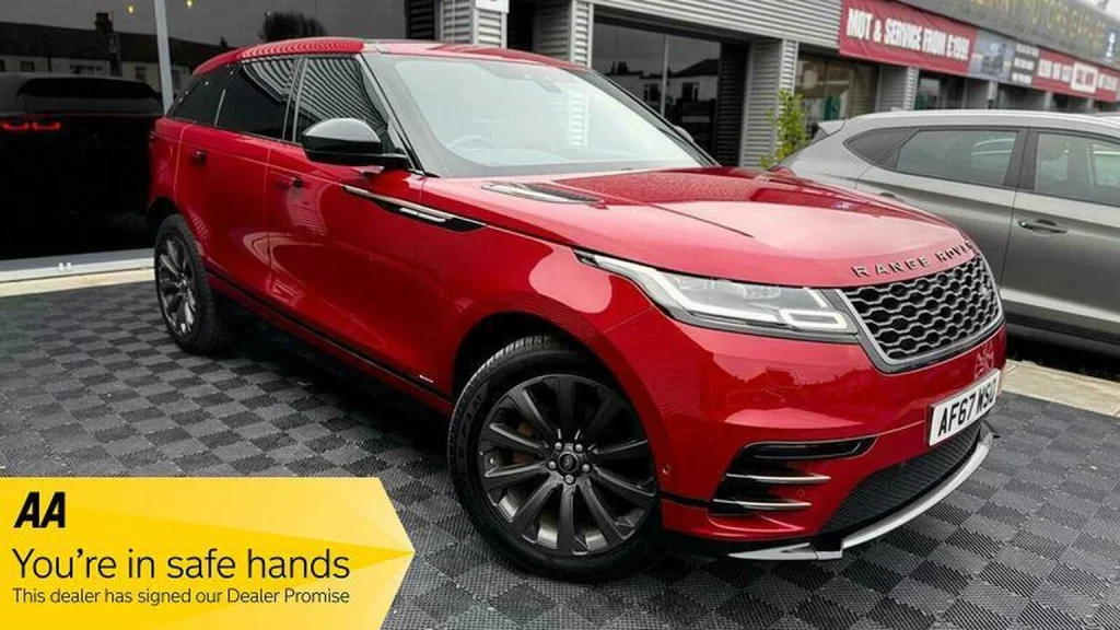 SOLD - Used LAND ROVER RANGE ROVER VELAR 2017 Red in Welling, South ...